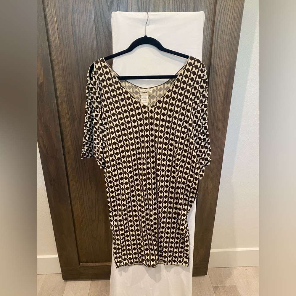 MSSP dress - Size M - brown/cream
